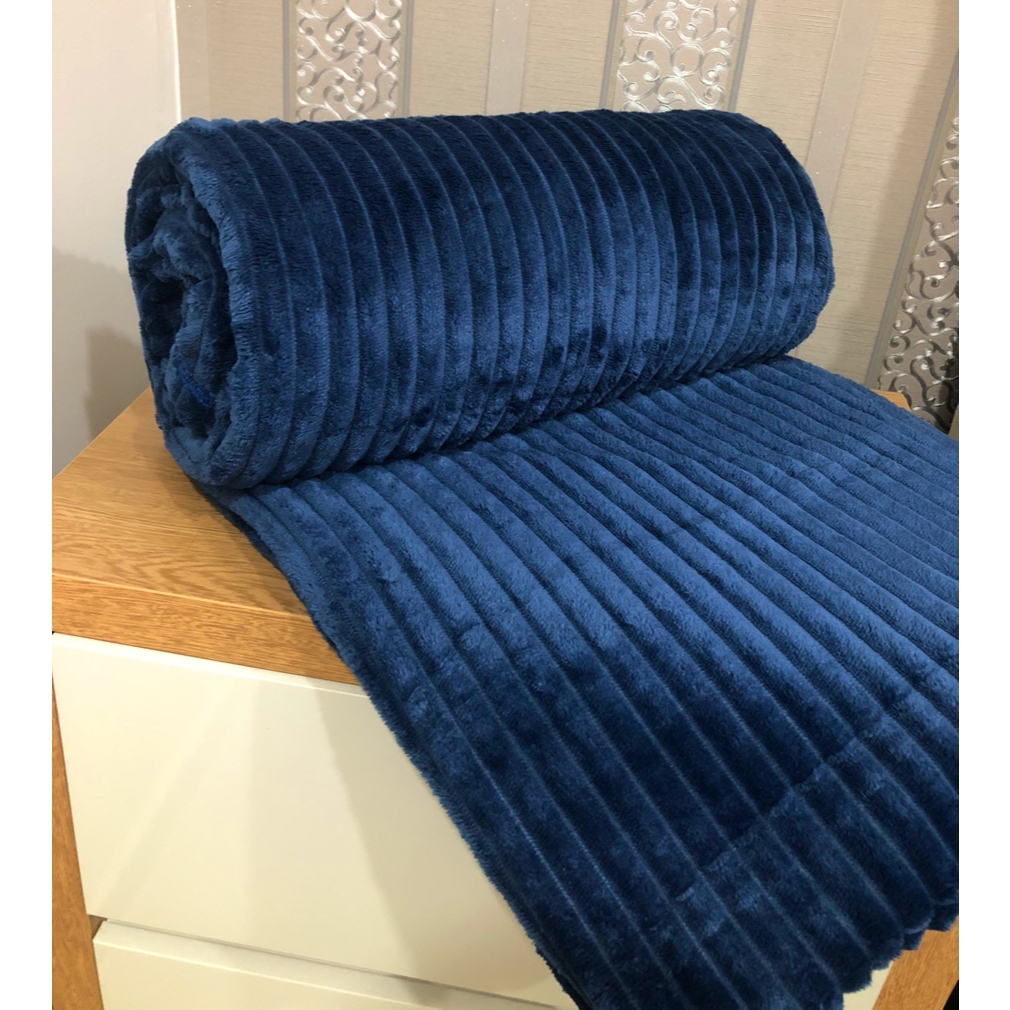 Cobertor Manta Fleece Soft Casal Queen Microfibra Grosso - Inverno 2,40 x 2,20m