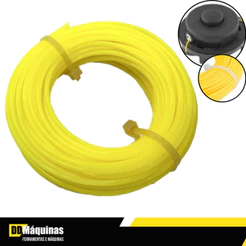 Fio De Nylon Redondo Blister 2,5mm X 15m - Garthen