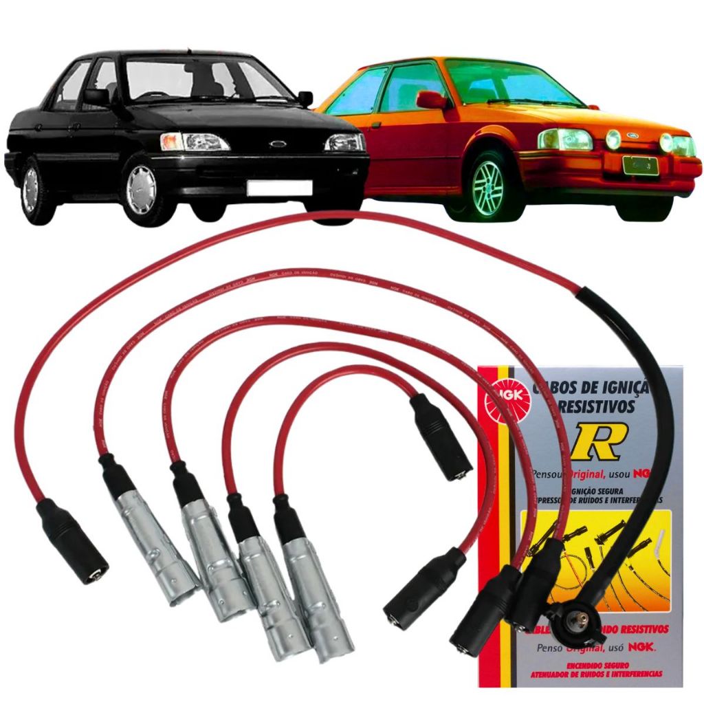 Jogo Cabo Vela Ford Escort XR3 Verona 2.0 8v Motor Ap em Oferta na Shopee