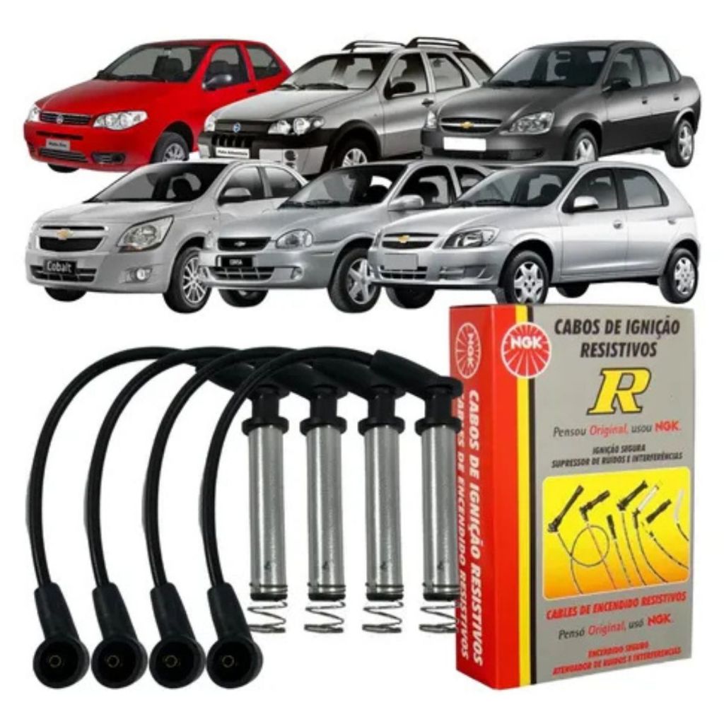 Cabo Vela Ngk Gm Corsa Celta Cobalt Agile Blazer Classic Doblo Idea Palio