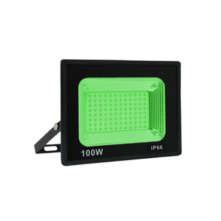 Refletor de LED 100W Verde bilvolt A Prova D´água IP66 em Oferta na Shopee