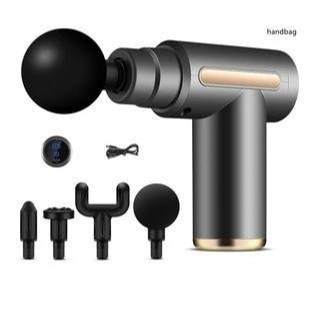 Massageador Elétrico Alta Frequência Profissional Muscular Massagem Pistola Massageador Portatil