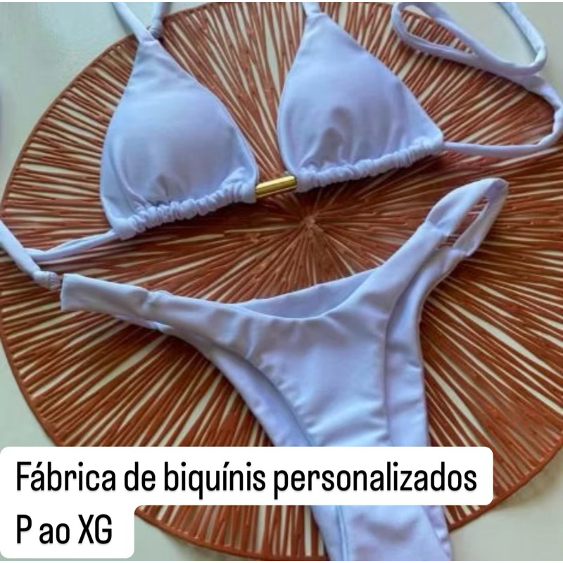 Biquíni cortininha para marquinha de bronze calcinha de fita fio dental com ou sem bojo bikini biquínis