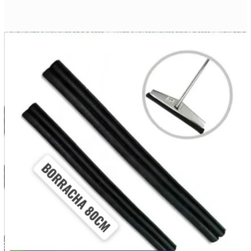 REFIL PARA RODO ALUMINIO BORRACHA 80cm