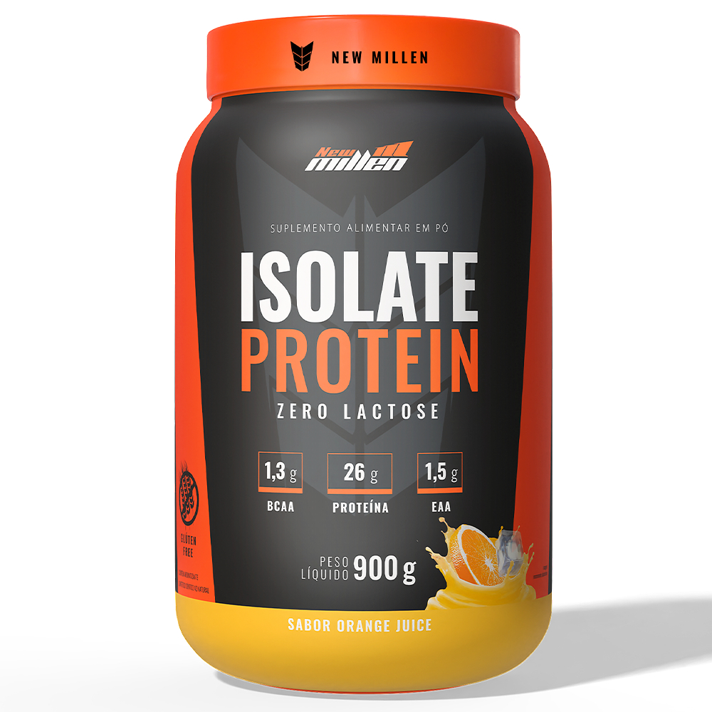 New Millen Isolate Protein Pote 900g Proteína da Carne