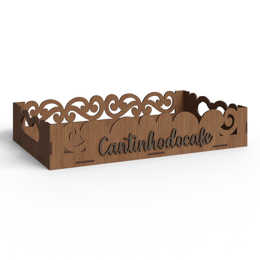 KIT - 12 Bandejas Para Servir Café Chá Em Madeira Mdf Para Mesa Criado Cantinho Do Café em Oferta na Shopee