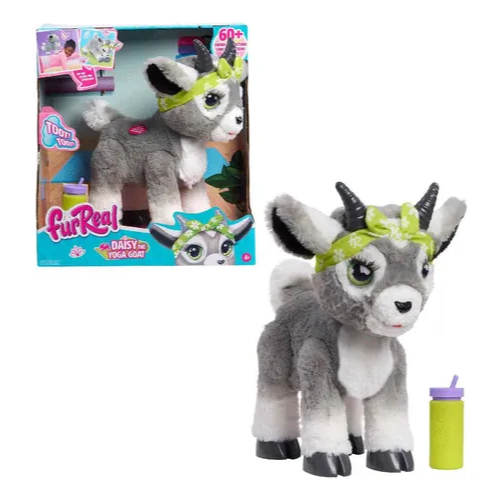 Pelúcia Interativa Daisy, A Cabra Da Yoga 27cm Fur Real - Sunny 4151 em Oferta na Shopee