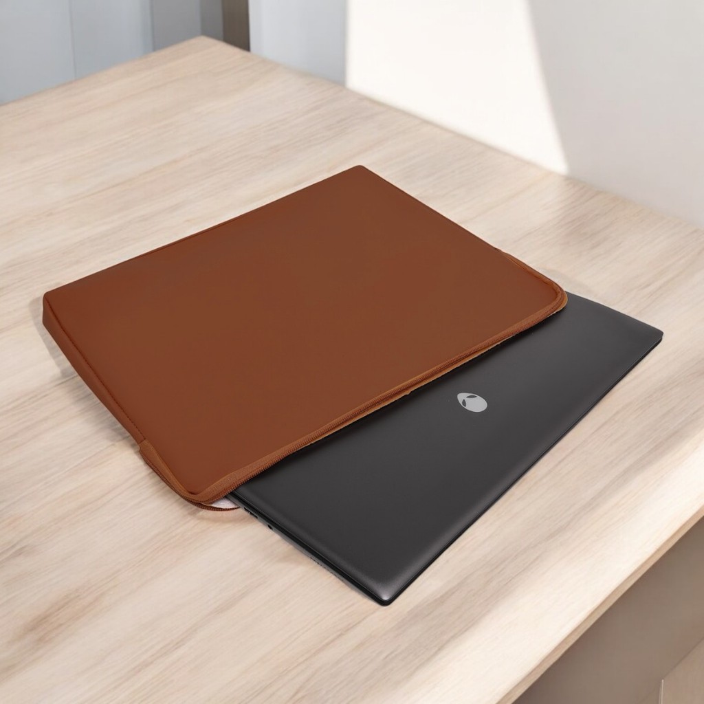 Pasta de Notebook Couro Capa de Notebook Universal Unissex em Oferta na Shopee