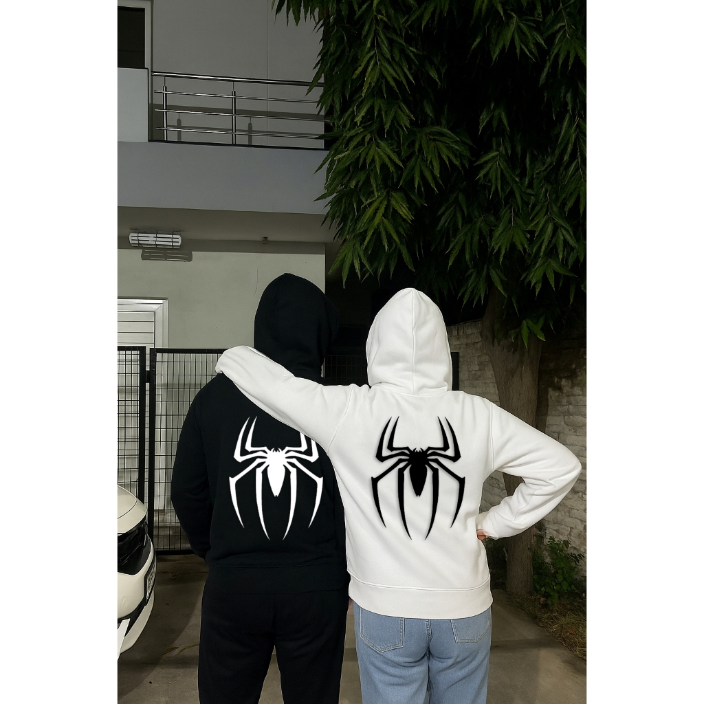 Kit Aranha Moletom Premium 100% Algodão UNISSEX Exclusivos Presente Dia dos Namorados