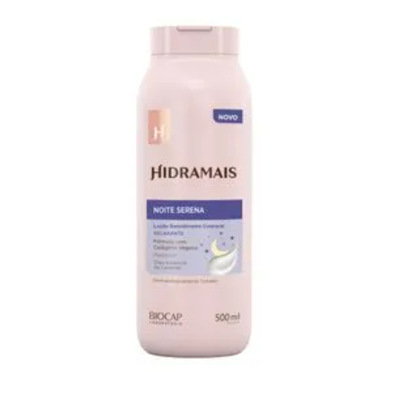 Hidramais Hidratante Noite Serena RELAXANTE com óleo essencial de lavanda 500ML