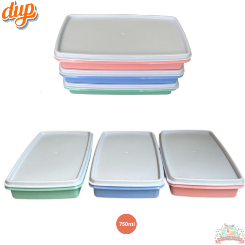 Porta Frios Berlim com Tampa Hermética - 3 Potes Herméticos Super Reforçados Dup 750ml - Microondas BPA Free