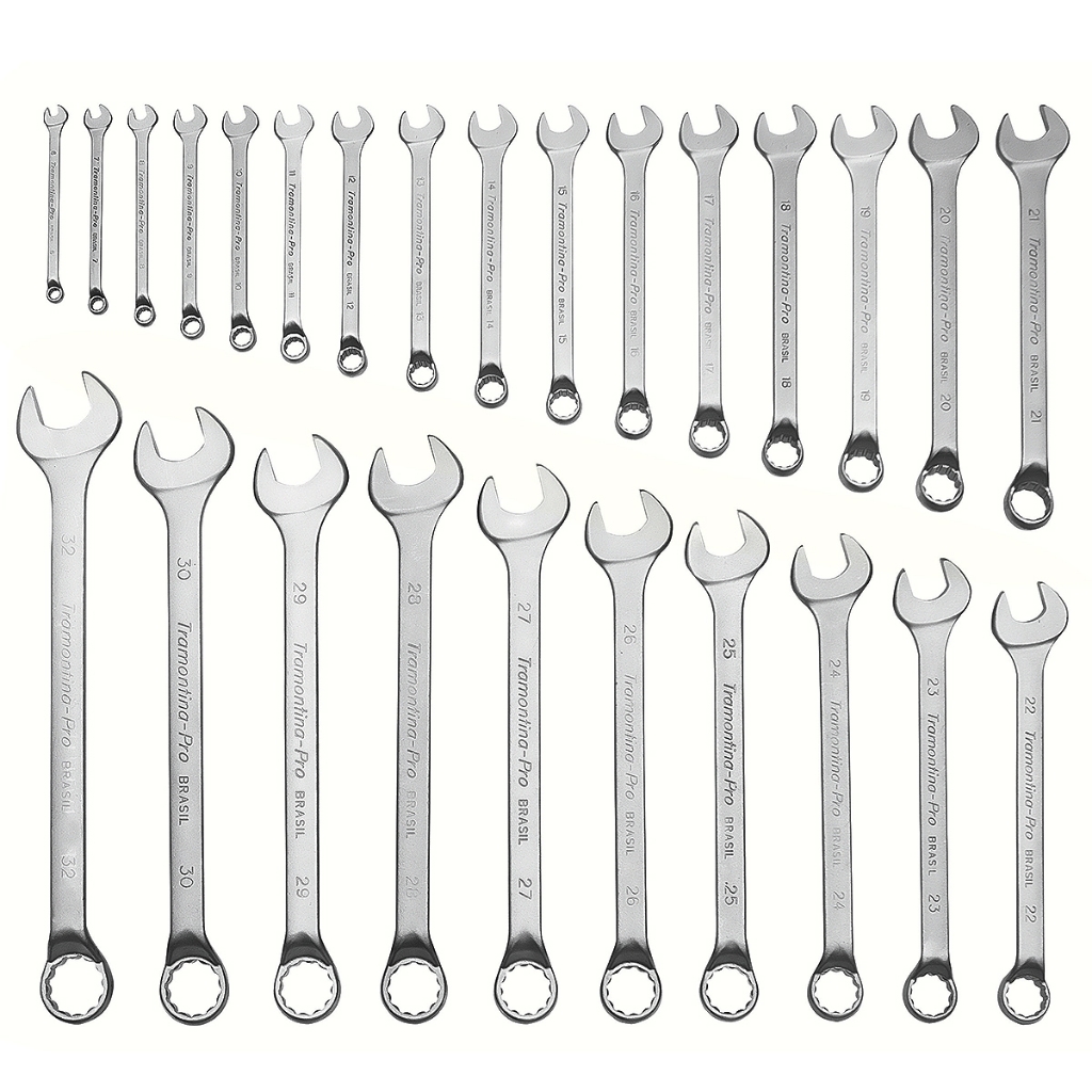 Chaves Combinadas 6 a 32mm Tramontina PRO 26Pç 44660/226 em Oferta na Shopee