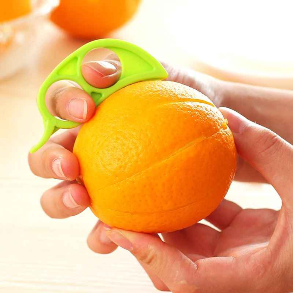 Cortador Descascador De Frutas prático para Laranja Limão