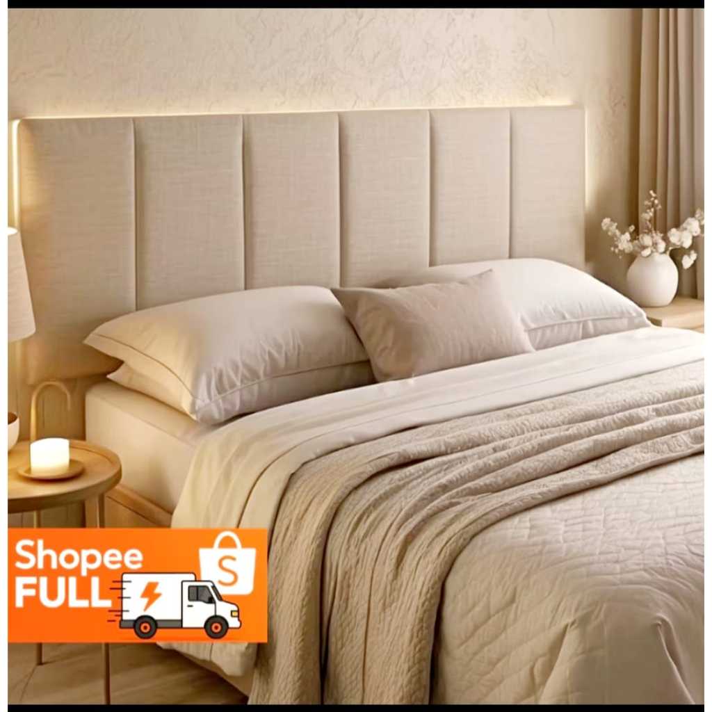 ENVIO FULL - KIT 10 PLACAS DE CABECEIRA MODULAR ESTOFADA PARA CAMA KING