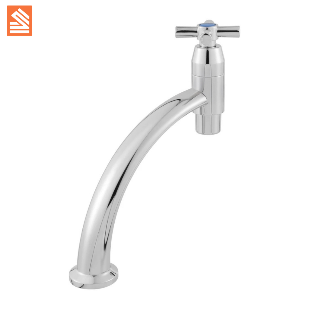Torneira de Pia Esculpida Cuba Banheiro Lavatório Lavabo Link ABS Cromado Premium 1/4 de Volta Luxo · foto 2