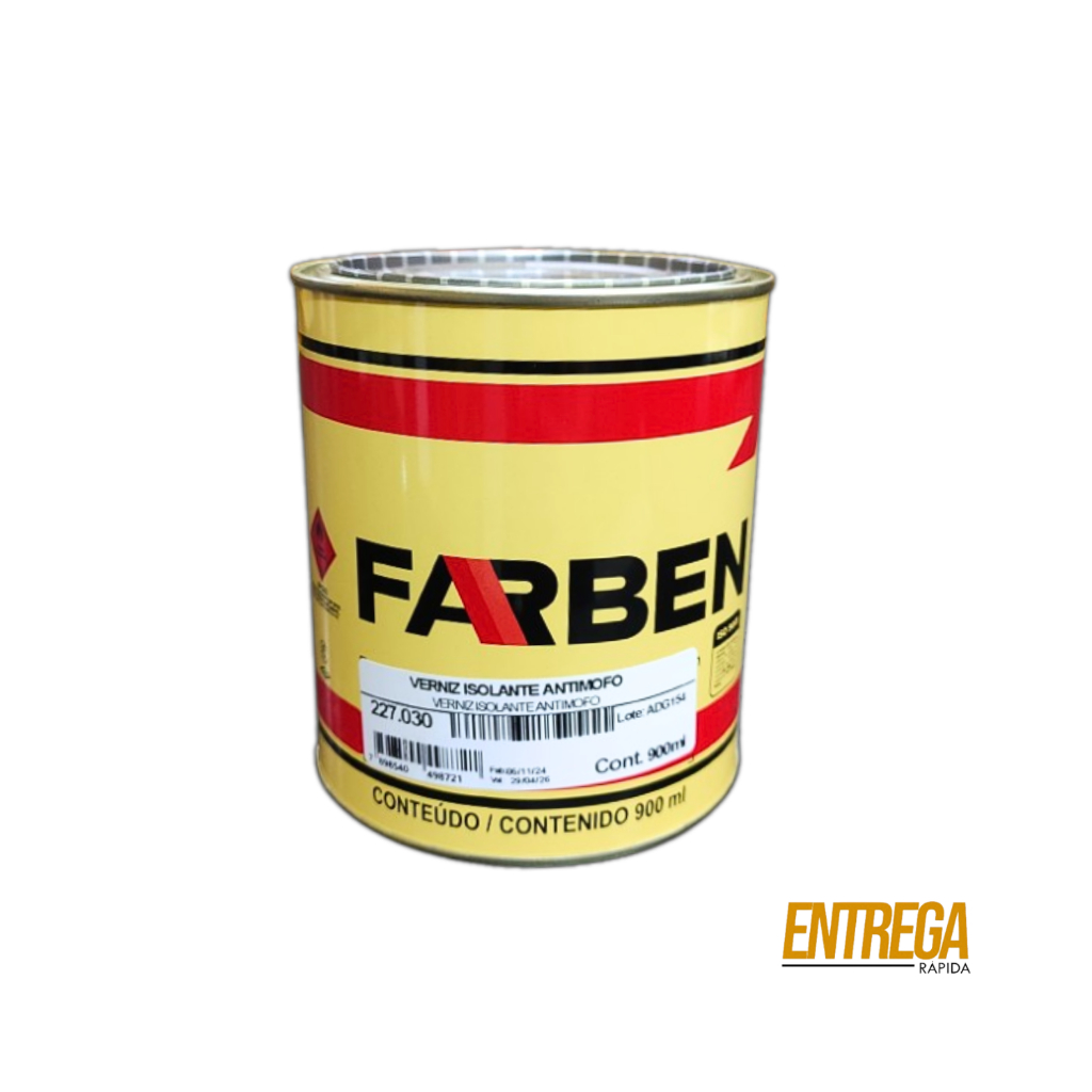 Verniz Isolante Antimofo Farben 900ml Profissional - Restaure e Proteja sua Madeira | Oferta