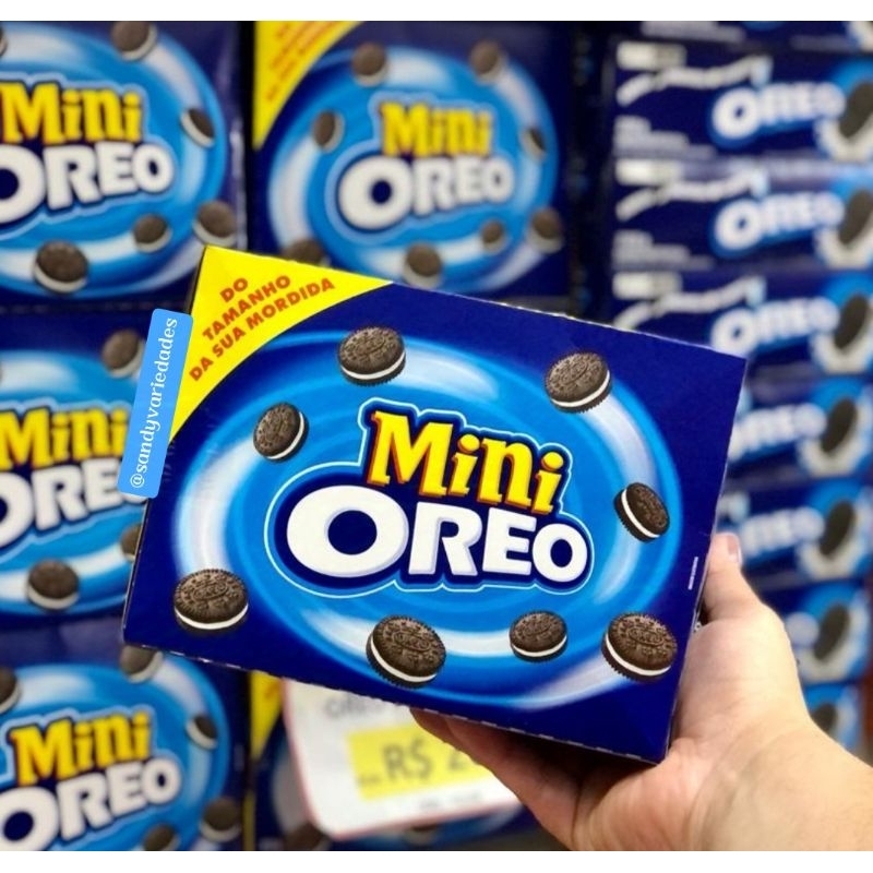 Biscoito Mini Oreo 35g Caixa e Unidade