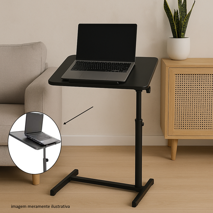 Mesa Para Notebook Computador Dobravel Suporte Estudos Ergonomica