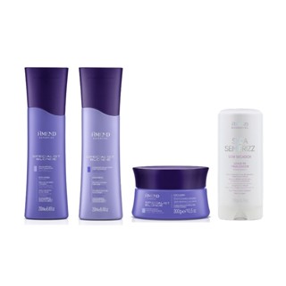 Amend Kit Specialist Blonde Sh + Cond + Másc + Seca Sem Frizz 180ml em Oferta na Shopee