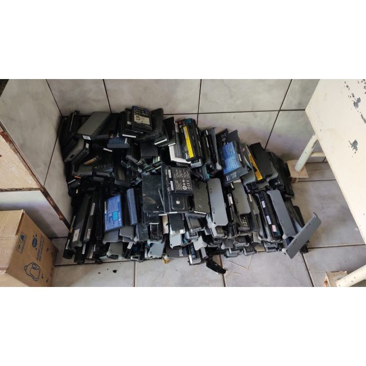 Baterias Notebook Sucata No Estado Lote 10 Peças
