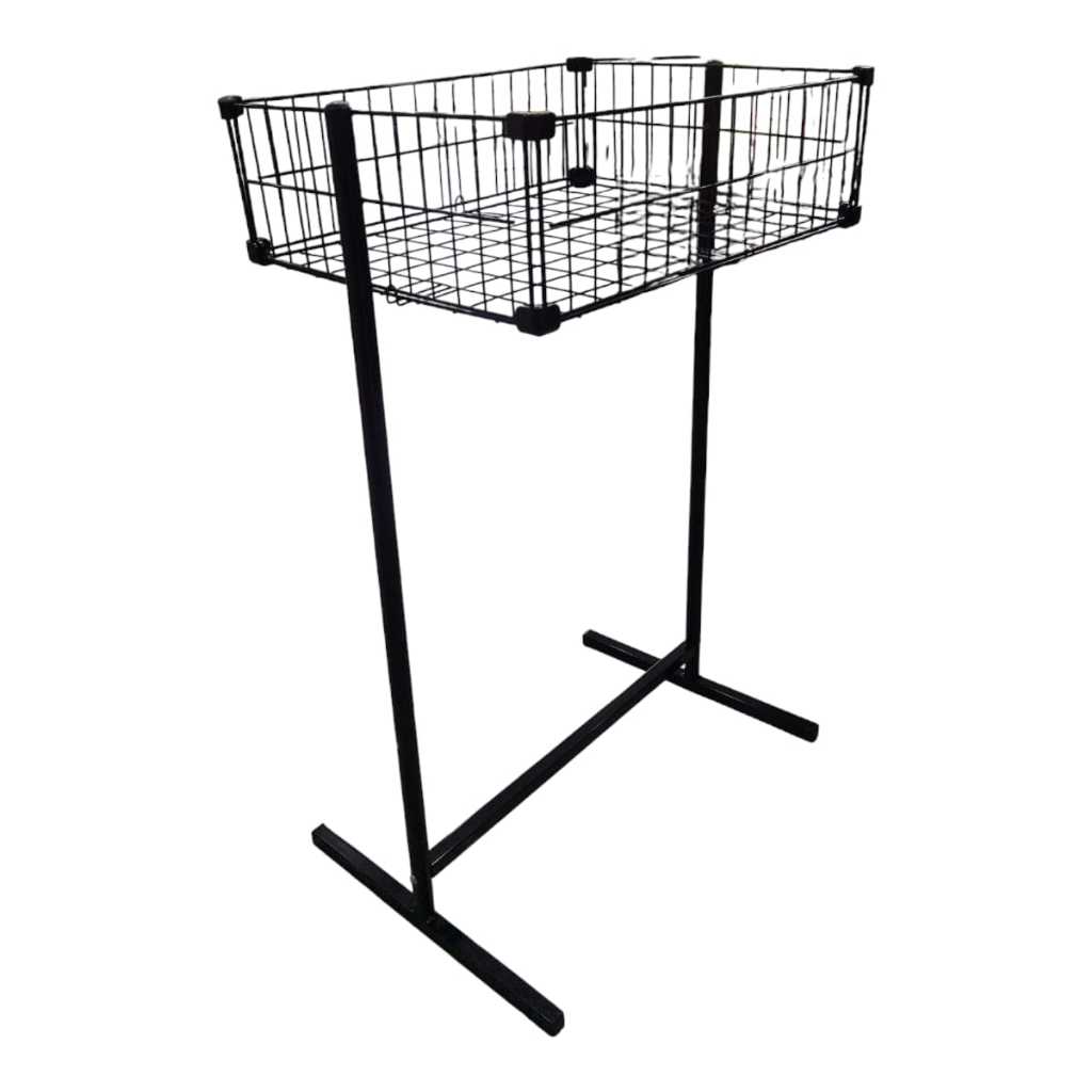 Banca De Promoção Aramado *DESMONTAVEL* 50 X 50 CM Ideal para organização, exposição de roupas, calçados, promoções