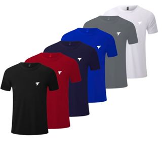 Camiseta Masculina Malha Fria com Secagem Rápida (Dry) em Oferta na Shopee