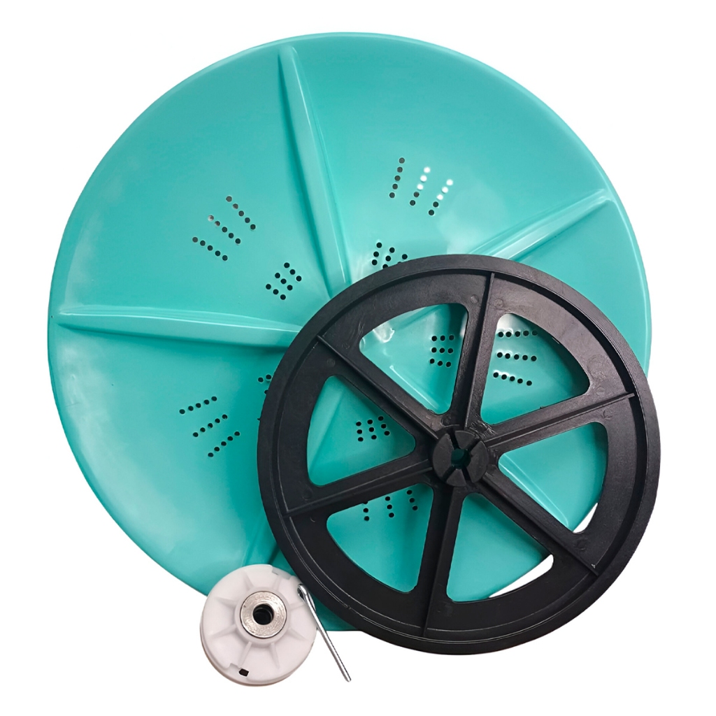 Agitador Batedor para Tanquinho Suggar Lavamax Lavamatic 10-12KG Verde com Polia