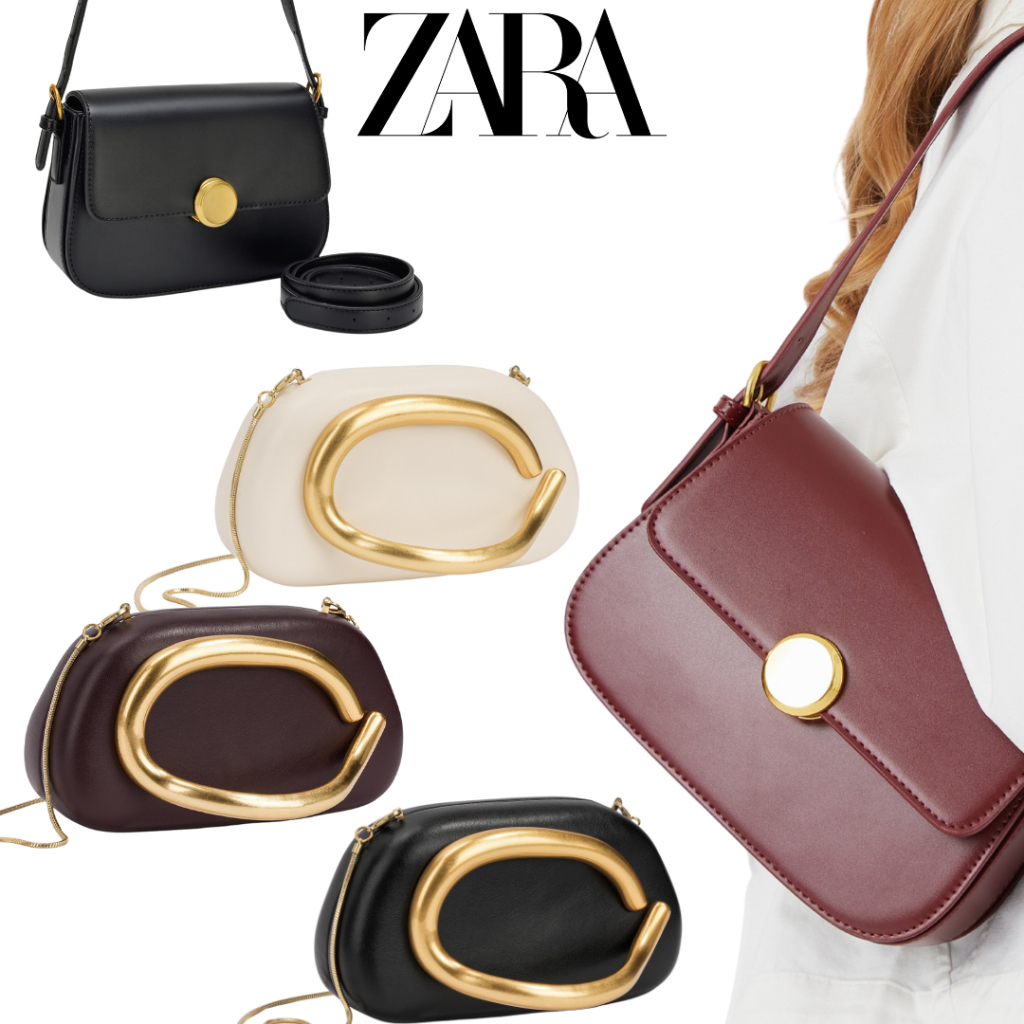 Bolsa Couro Premium feminina Metal Ombro Transversal qualidade AAA