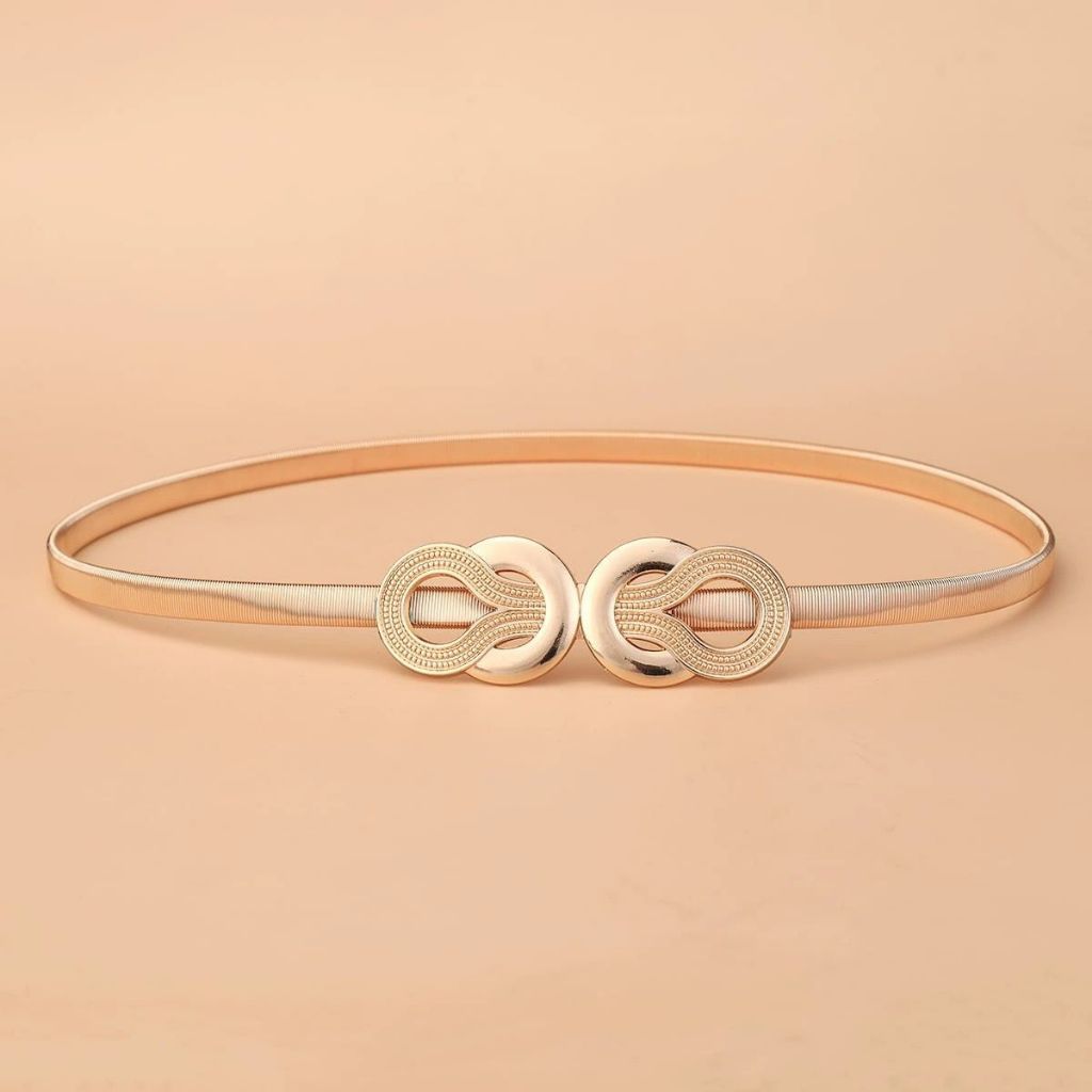 Cinto Feminino Metal Elástico Modelo Fivela Moda BlogueiraC-25 em Oferta na Shopee