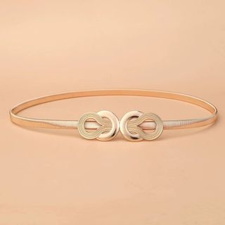 Cinto Feminino Metal Elástico Modelo Fivela Moda BlogueiraC-25
