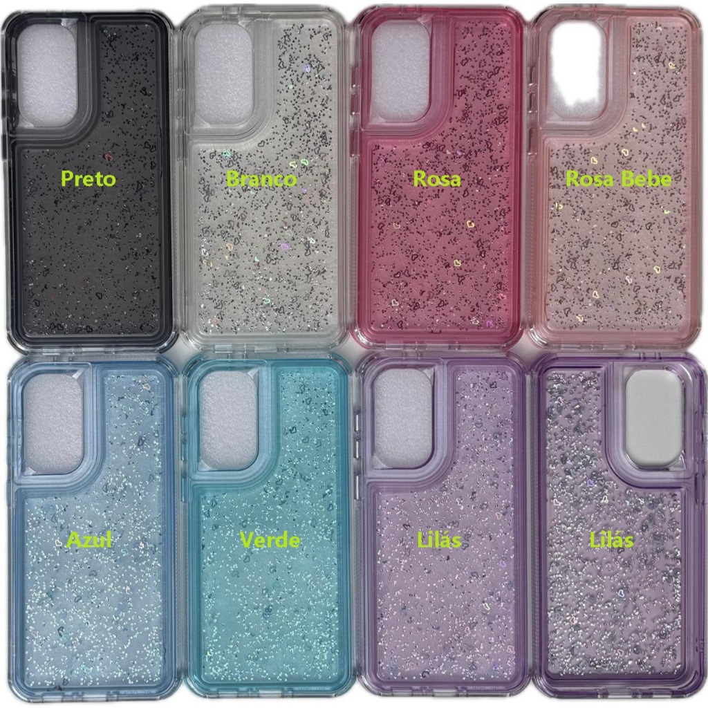 Capa Capinha Space Anti impacto Com Brilho Para Samsung Galaxy  A16 A36 / A56 - CP 043 em Oferta na Shopee