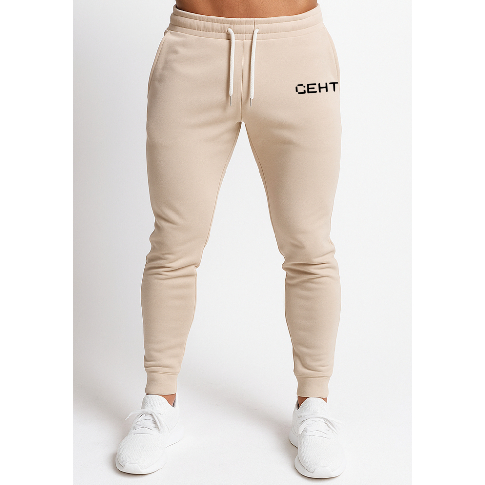 Calça Jogger Moletom Masculino GETH Academia Esportiva Conforto Casual Fitness Treino
