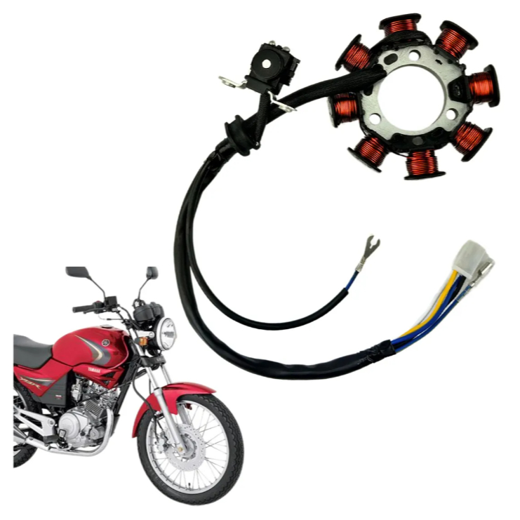 Estator Gerador Magneto Xtz 125 2006 Á 2010 Com Bobina Pulso
