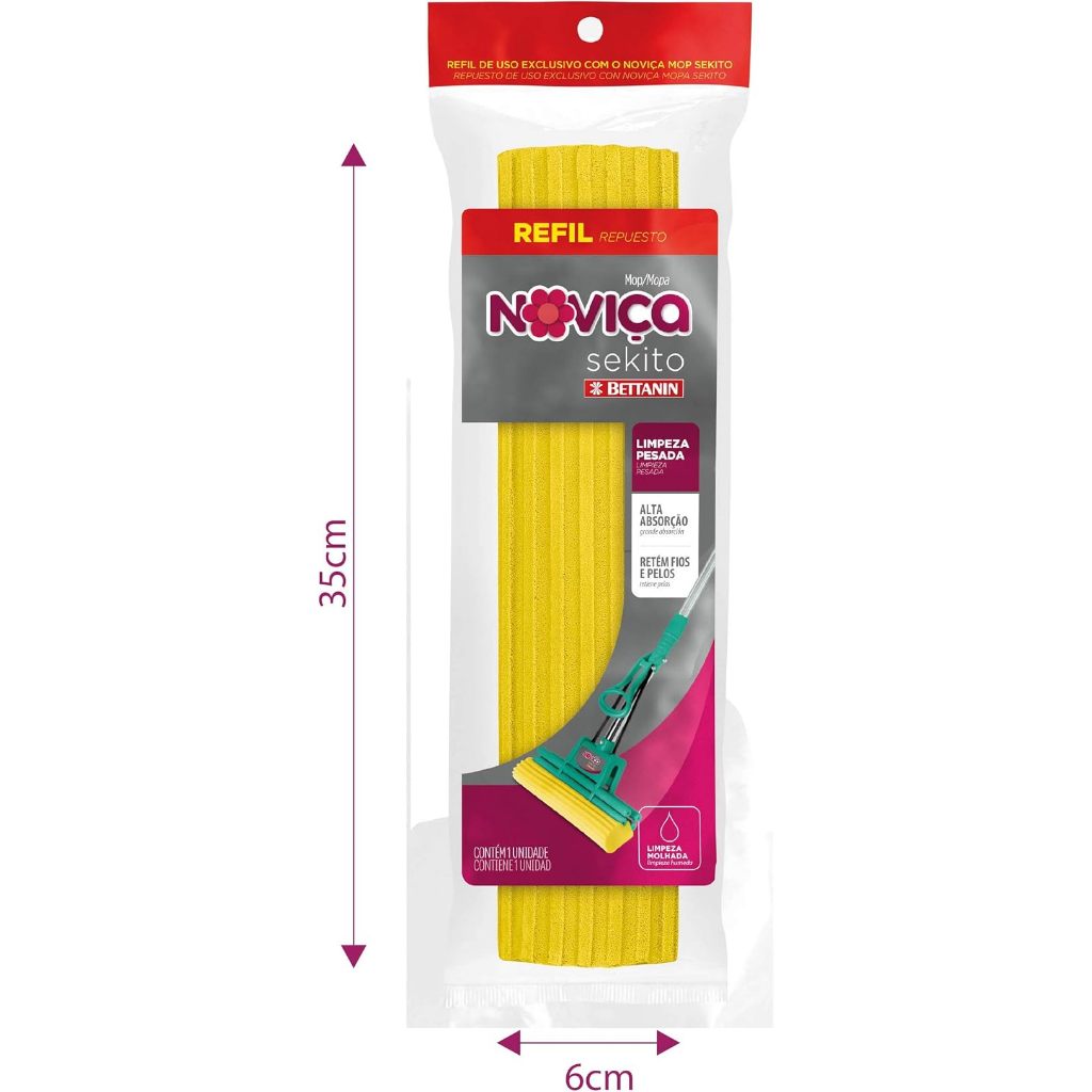 Refil Mop Rodo Sekito Bettanin Noviça