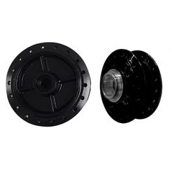 Par Cubo Preto Dianteiro/traseiro Cg Fan Titan 150 Freio á Disco