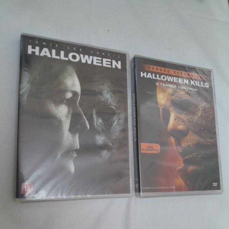 DVD Halloween 2018 + Halloween Kills - Original - Lacrado