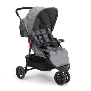 Carrinho de Bebê de Passeio Voyage Delta 0-15kg Reclinável Cinza