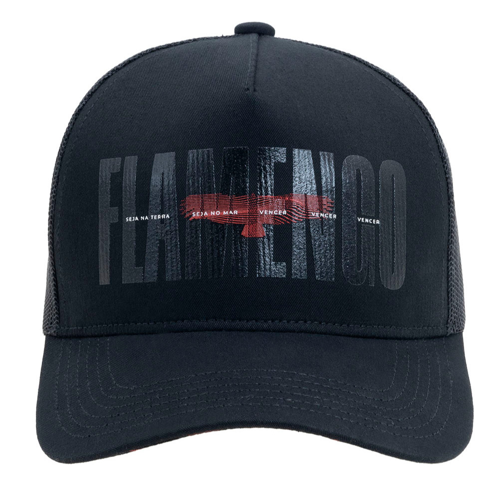 Boné silk Flamengo trucker (39776)
