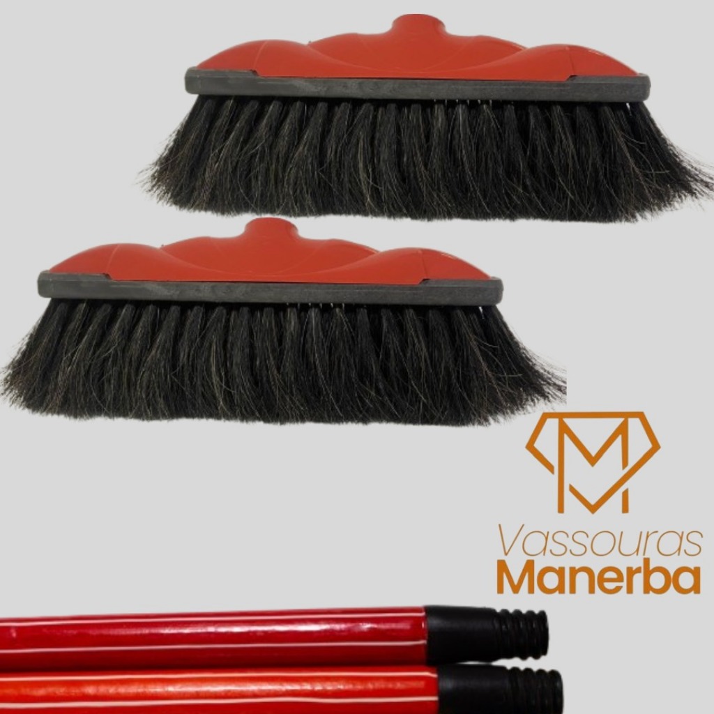 2 VASSOURAS VERONA COMFORT COM 2 CABOS em Oferta na Shopee