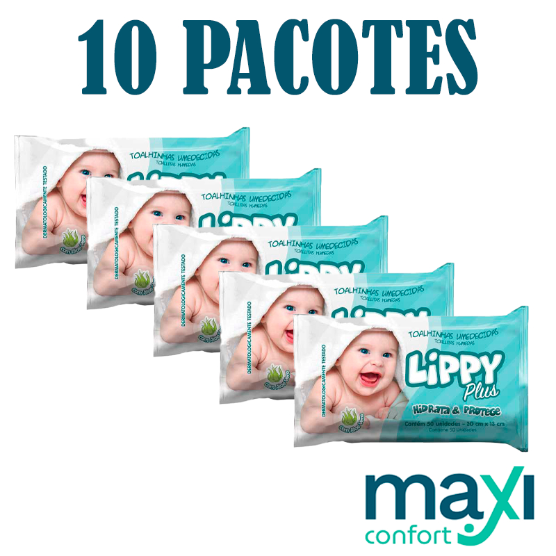 Kit 10-24 Pcts Toalha Umedecida Lippy Direto Da Fábrica — imagem 2 de 2