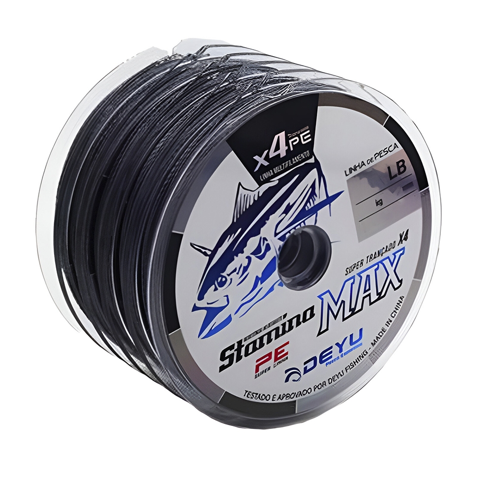 Linha Multifilamento 4X Cinza 500mts - Deyu - Sports & Outdoors