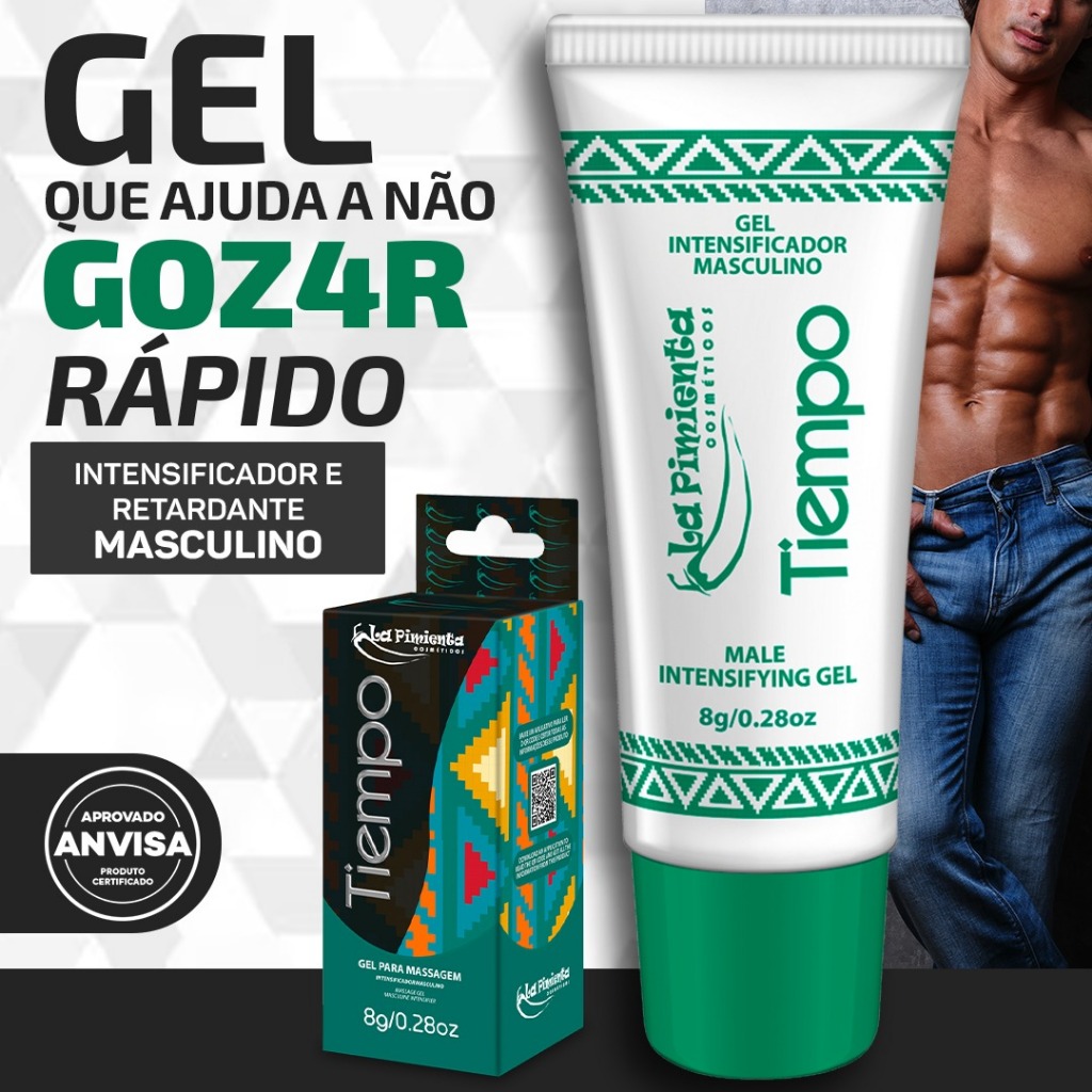GEL QUE AJUDA A NÃO G@ZAR RÁPIDO - SÓ O TIEMPO DA LA PIMIENTA em Oferta na Shopee
