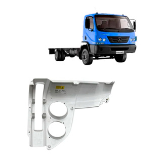 Moldura Do Farol Ld C/ Defletor Mb Accelo 815 915 1016 em Oferta na Shopee