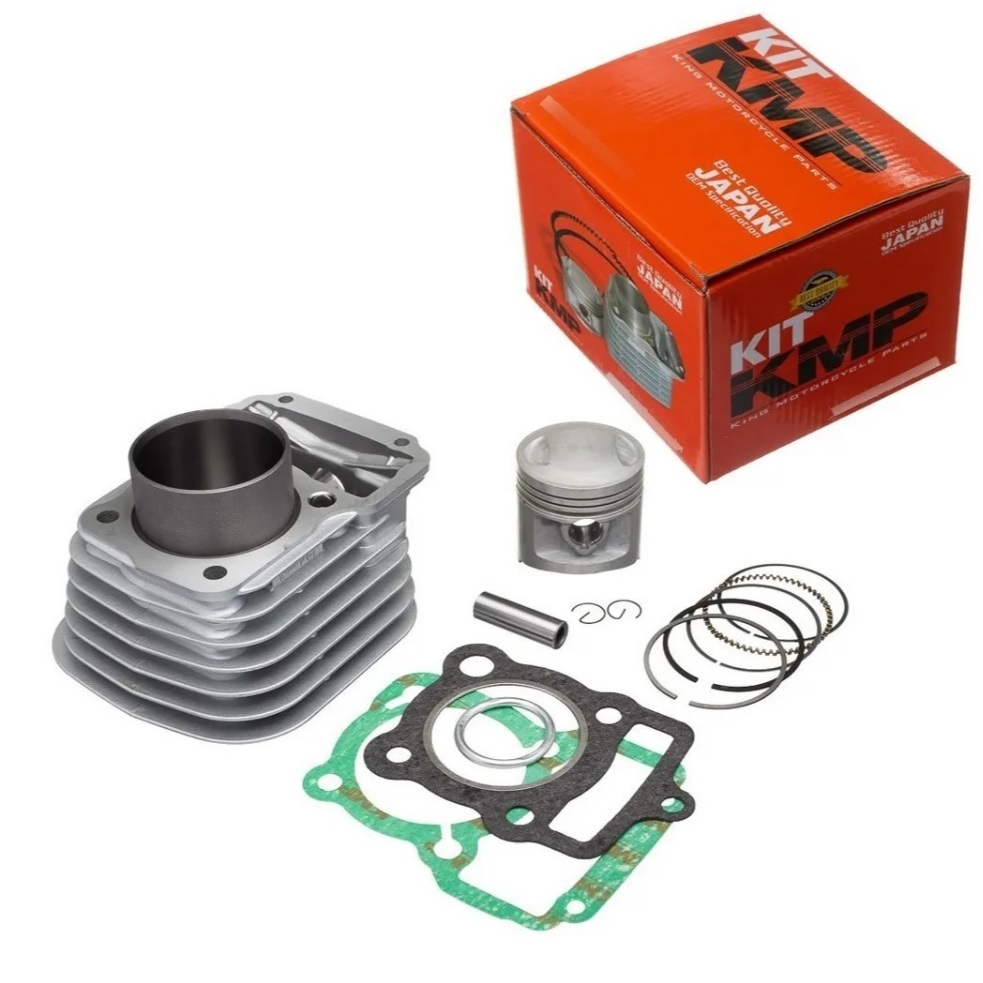 Kit Cilindro Kmp Honda Cg Today Cargo 125 1976 A 1991 Original Completo Novo
