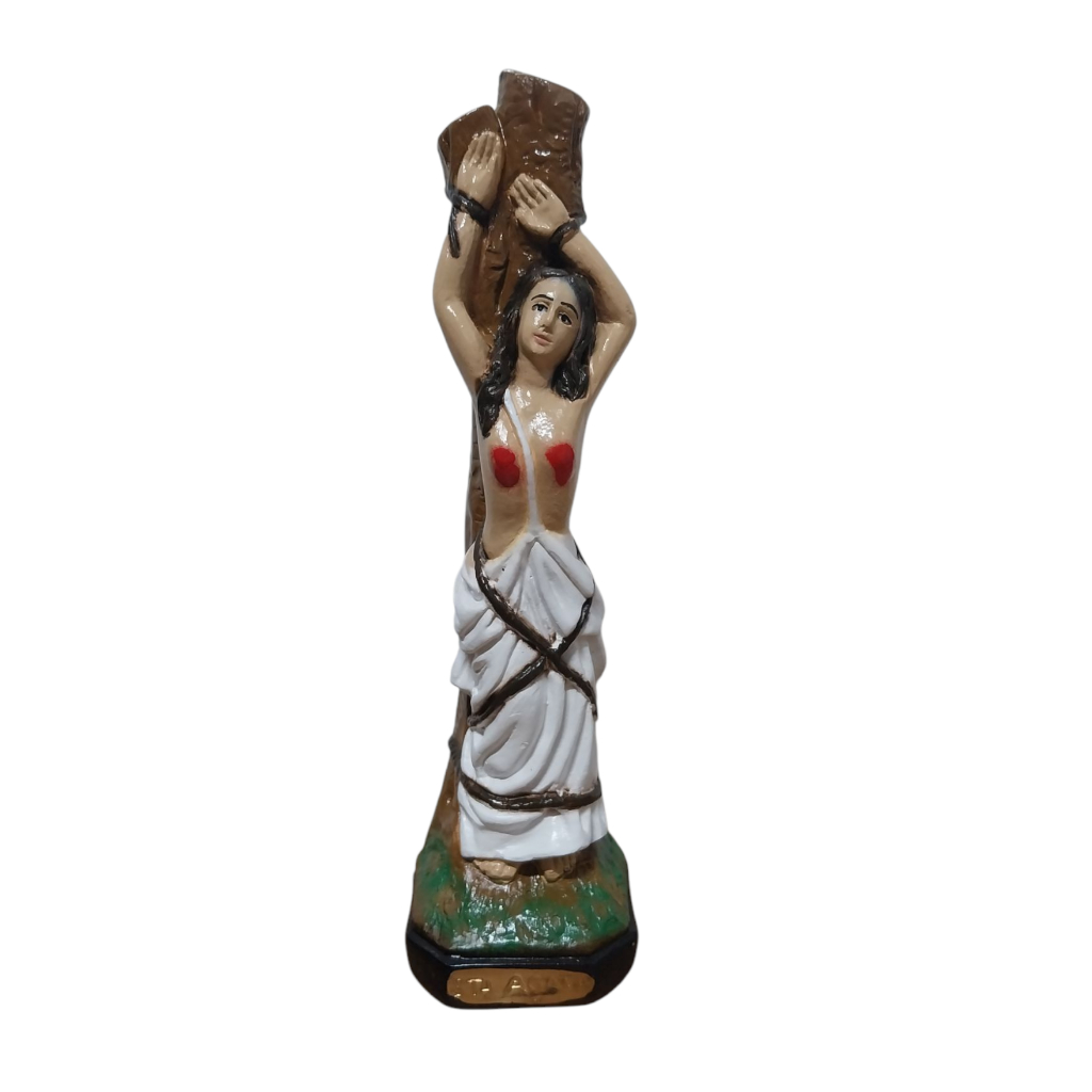 Imagem Santa Ágata De 20CM - ESCULTURAS RELIGIOSAS