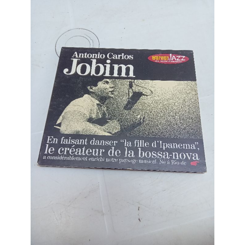 CD raro importado francês Warner Jazz Tom Jobim Antonio Carlos Jobim