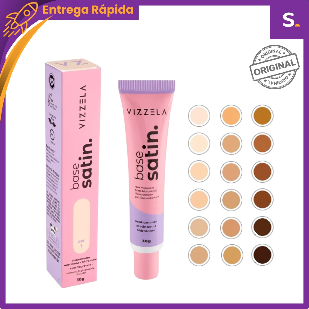 Base Vizzela Satin: Onde Comprar | BuscaProdutos