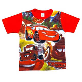 Camisa Manga CURTA Festa Casual Infantil Menino Car em Oferta na Shopee
