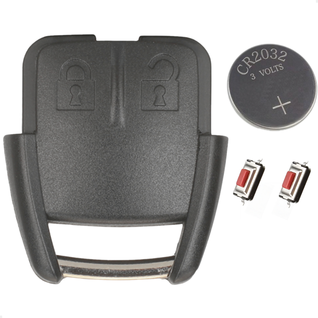 Kit Capa Chave Agile Corsa Celta Montana 2007 2008 2009 2010 2011 2012 2013 2014 C/ Bateria E Botões