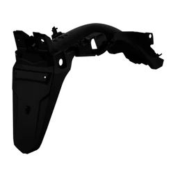 Paralama Traseiro Moto Pro Tork Compatível Com Fan 125 2009 a 2011